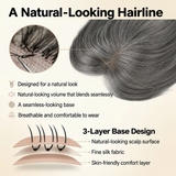 HaloStrand™ | Clip-In Human Hair Topper