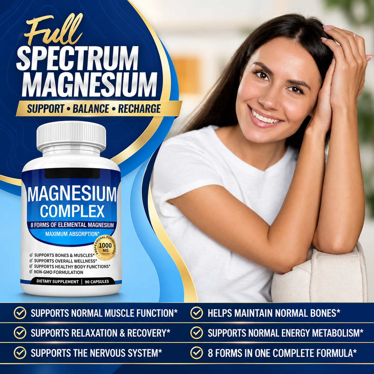 EightForm™ | 8-in-1 Magnesium Complex