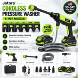 Jetora™ | Cordless Pressure Washer