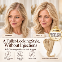 HaloStrand™ | Clip-In Human Hair Topper
