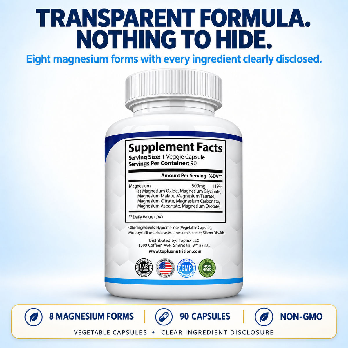 EightForm™ | 8-in-1 Magnesium Complex