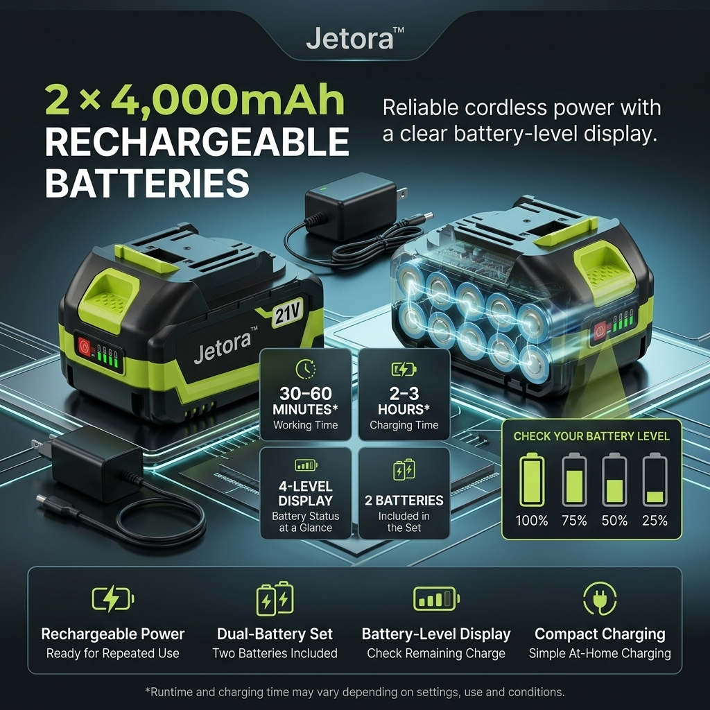 Jetora™ | Cordless Pressure Washer