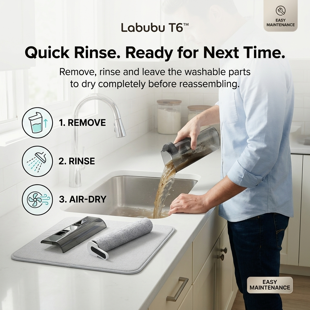 Labubu T6™ | Cordless Wet & Dry Floor Washer