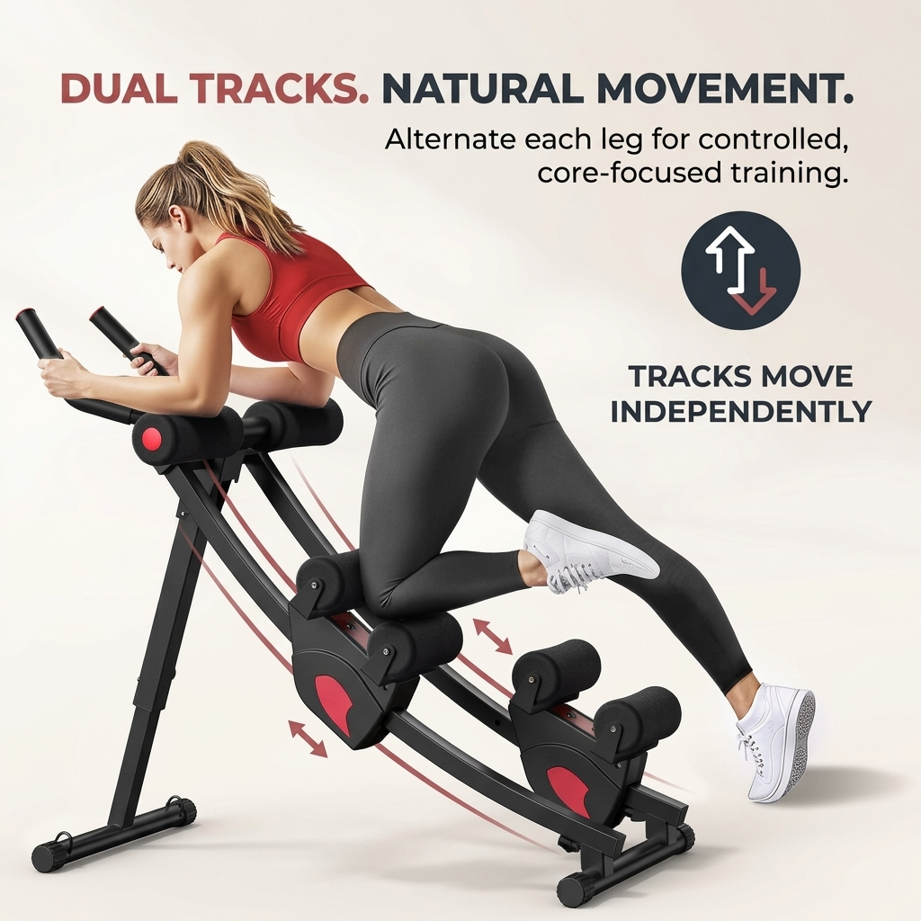MERACH CoreGlide™ | Foldable Ab & Core Trainer