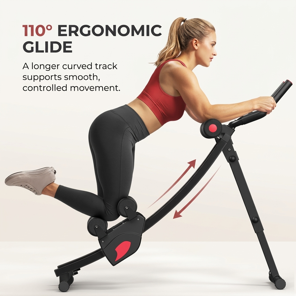 MERACH CoreGlide™ | Foldable Ab & Core Trainer