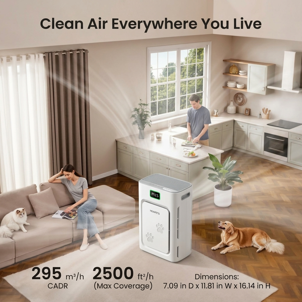 HEAPETS AirPure™ | Pet Air Purifier