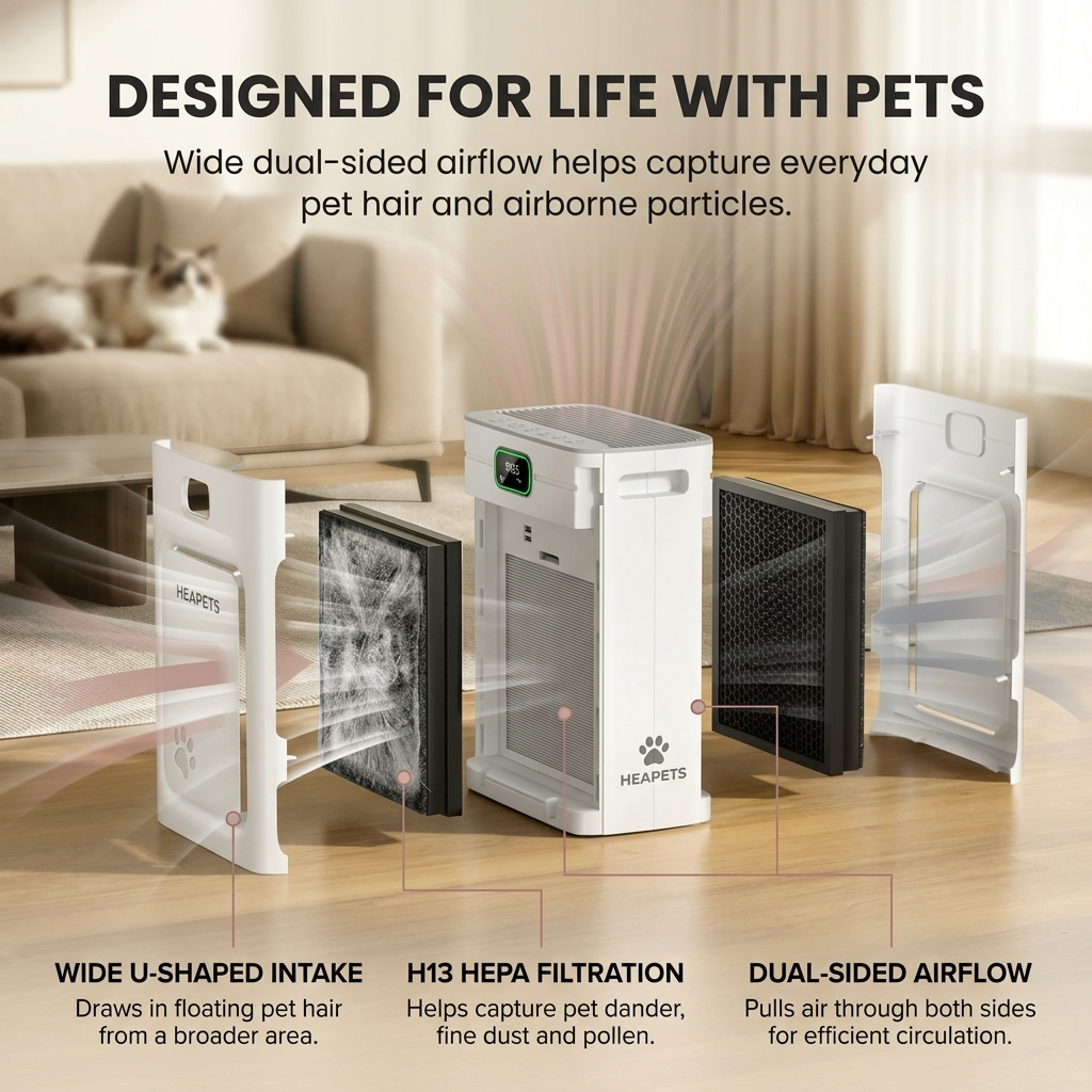 HEAPETS AirPure™ | Pet Air Purifier