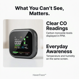 HavenTrace™ | Portable Carbon Monoxide Monitor