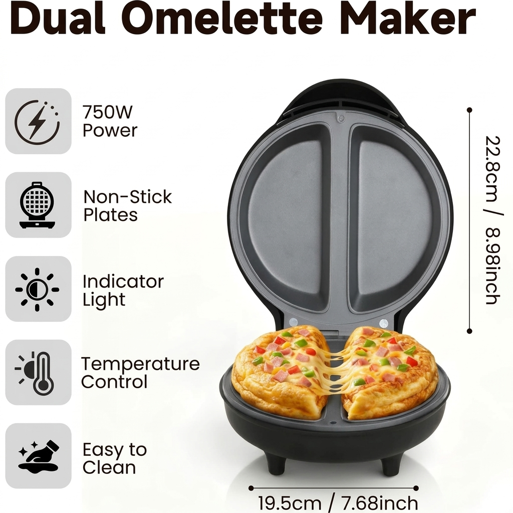 Superlex | Non-Stick Omelette Maker