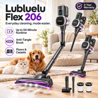 Lubluelu Flex 206 | Cordless Stick Vacuum Cleaner